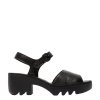 Sandały Fly London TULL 503 Black/Black Mousse P501503000